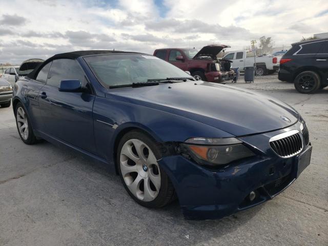 WBAEK73405B328454 - 2005 BMW 645 CI AUTOMATIC BLUE photo 4