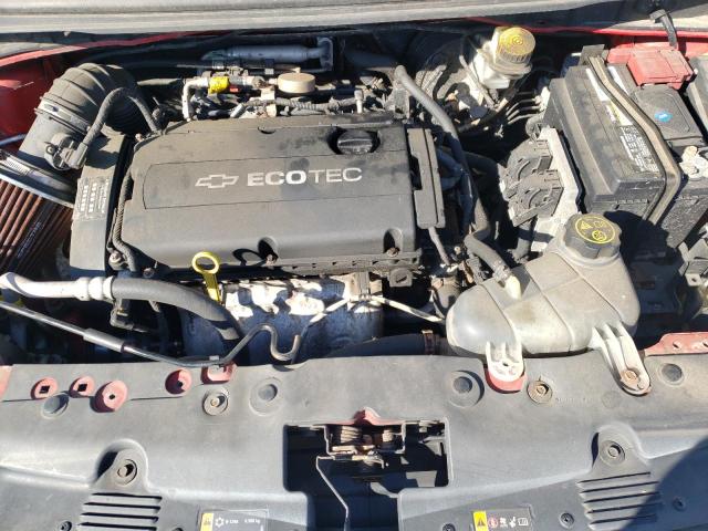 1G1JB6SH6C4165710 - 2012 CHEVROLET SONIC LS 红色 照片 11