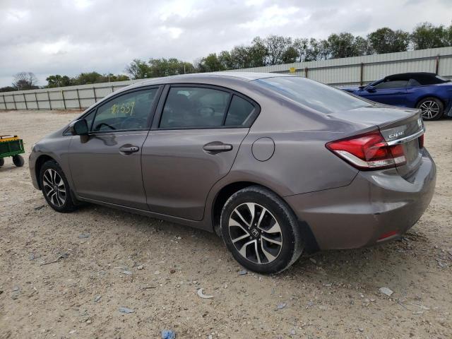 19XFB2F83EE081555 - 2014 HONDA CIVIC EX TAN photo 2