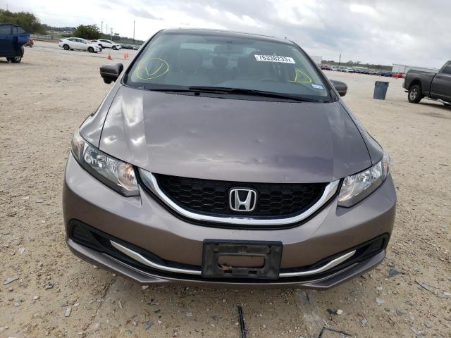 19XFB2F83EE081555 - 2014 HONDA CIVIC EX TAN photo 5