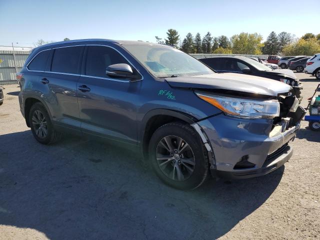 5TDJKRFH4FS172733 - 2015 TOYOTA HIGHLANDER XLE Mavi foto 4