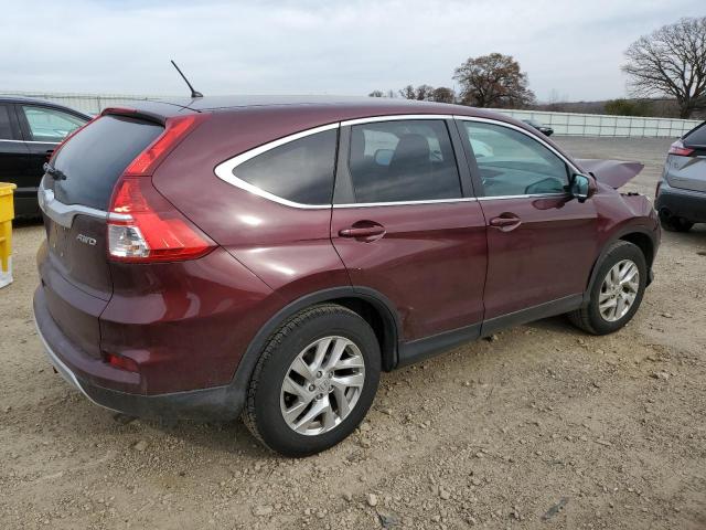 5J6RM4H57FL050253 - 2015 HONDA CR-V EX MAROON photo 3