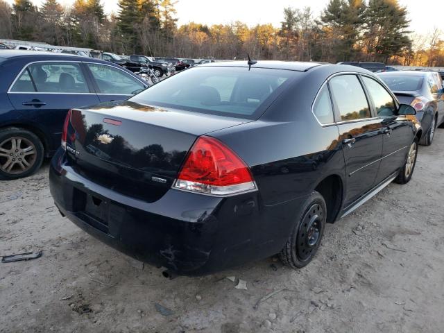 2G1WB5E32E1181451 - 2014 CHEVROLET IMPALA LIM LT BLACK photo 4