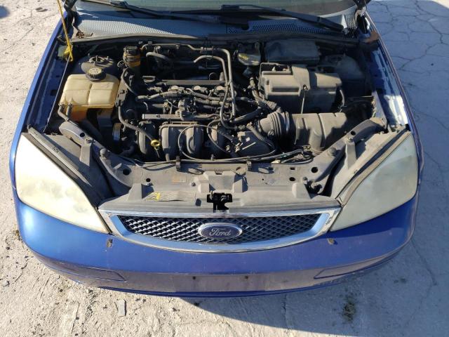 1FAFP34N66W124878 - 2006 FORD FOCUS ZX4 BLUE photo 11