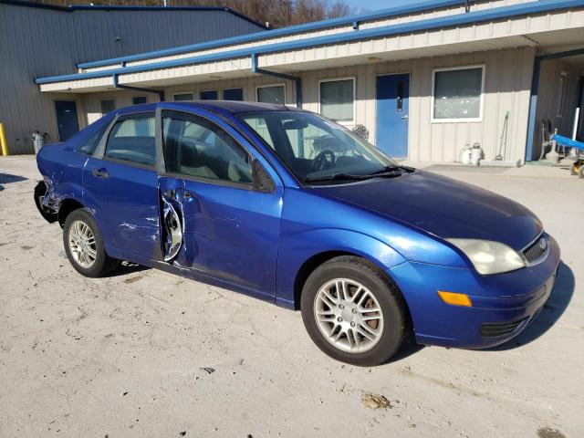 1FAFP34N66W124878 - 2006 FORD FOCUS ZX4 BLUE photo 4