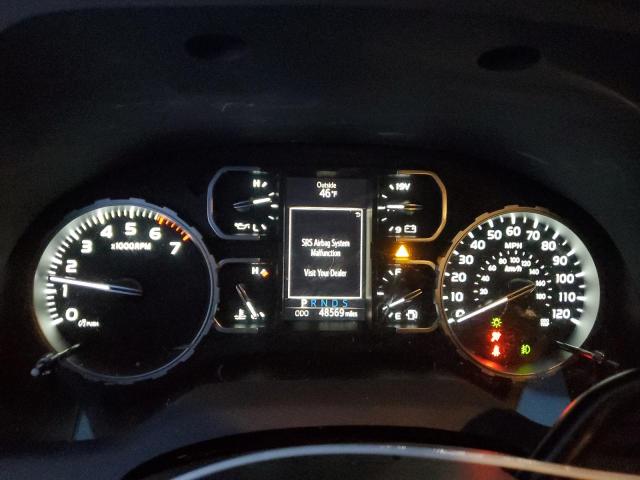 5TFUY5F11JX721041 - 2018 TOYOTA TUNDRA DOUBLE CAB SR/SR5 WHITE photo 9