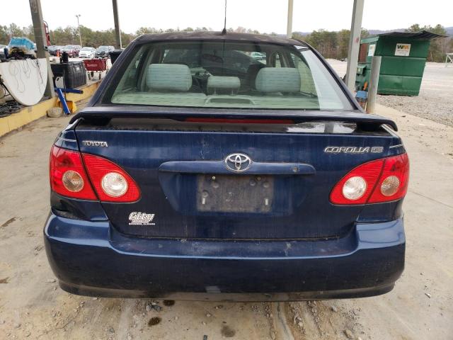 1NXBR30E45Z410744 - 2005 TOYOTA COROLLA CE BLUE photo 6