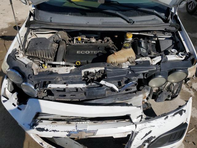 1G1JA6SH0E4134989 - 2014 CHEVROLET SONIC LS WHITE photo 11