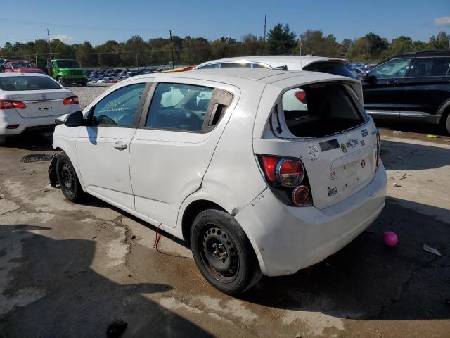1G1JA6SH0E4134989 - 2014 CHEVROLET SONIC LS WHITE photo 2