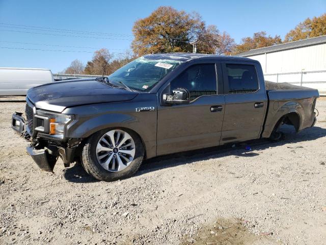 1FTEW1EP4JFA68879 - 2018 FORD F150 SUPERCREW GRAY photo 1