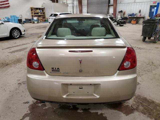 1G2ZF55B664242889 - 2006 PONTIAC G6 SE TAN photo 6