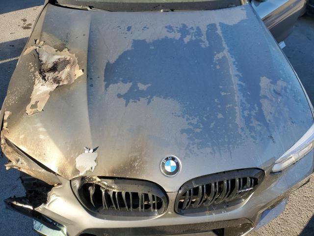 5YMUJ0C07LLA99617 - 2020 BMW X4 M COMPETITION SILVER photo 12