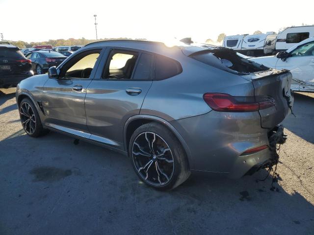 5YMUJ0C07LLA99617 - 2020 BMW X4 M COMPETITION SILVER photo 2