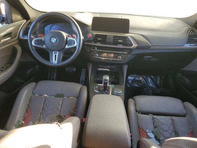 5YMUJ0C07LLA99617 - 2020 BMW X4 M COMPETITION SILVER photo 8