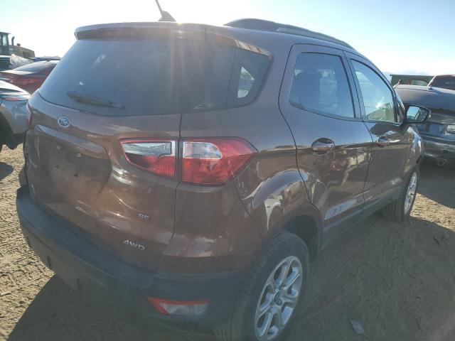 MAJ6S3GL6KC283338 - 2019 FORD ECOSPORT SE BROWN photo 3