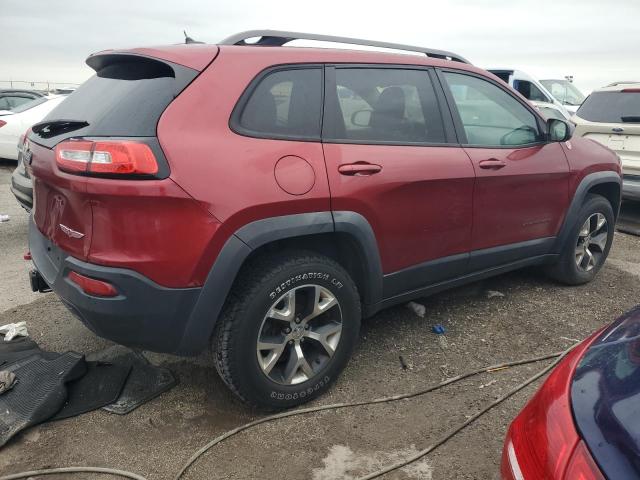 1C4PJMBS7EW171897 - 2014 JEEP CHEROKEE TRAILHAWK RED photo 3