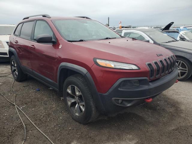 1C4PJMBS7EW171897 - 2014 JEEP CHEROKEE TRAILHAWK RED photo 4