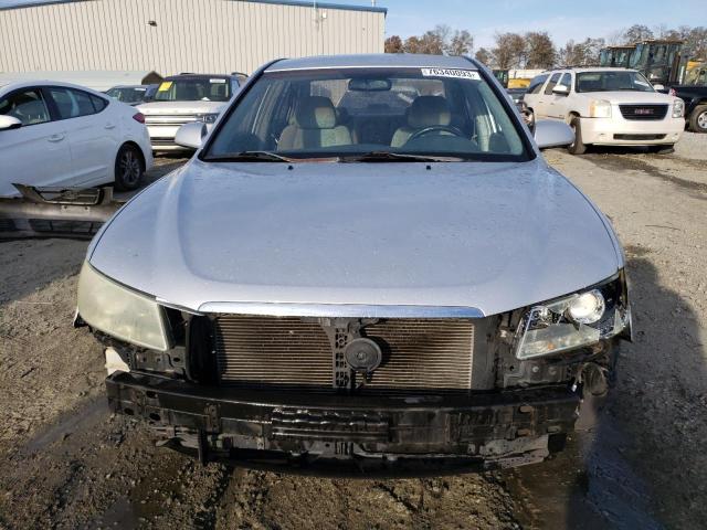 5NPET46C67H229284 - 2007 HYUNDAI SONATA GLS SILVER photo 5