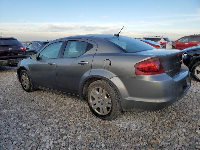 1C3CDZAB8DN571934 - 2013 DODGE AVENGER SE GRAY photo 2