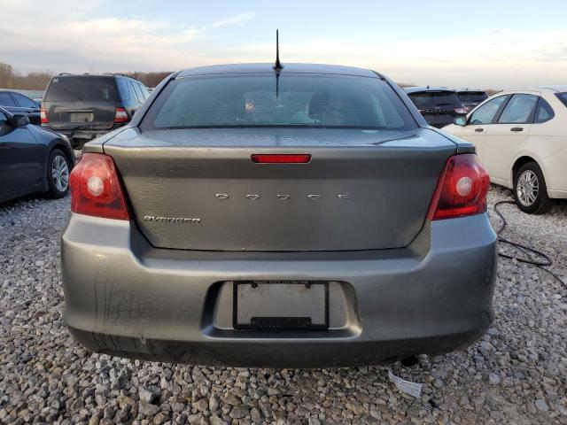 1C3CDZAB8DN571934 - 2013 DODGE AVENGER SE GRAY photo 6