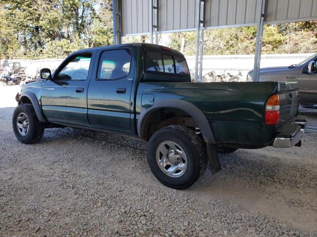 5TEGN92N51Z814918 - 2001 TOYOTA TACOMA DOUBLE CAB PRERUNNER GREEN photo 2