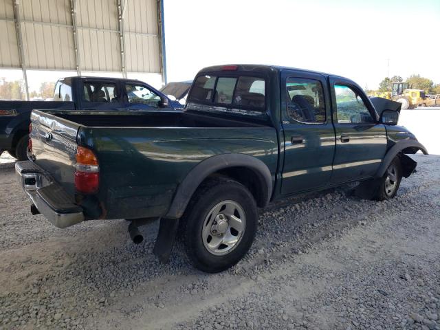 5TEGN92N51Z814918 - 2001 TOYOTA TACOMA DOUBLE CAB PRERUNNER GREEN photo 3