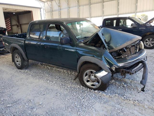 5TEGN92N51Z814918 - 2001 TOYOTA TACOMA DOUBLE CAB PRERUNNER GREEN photo 4