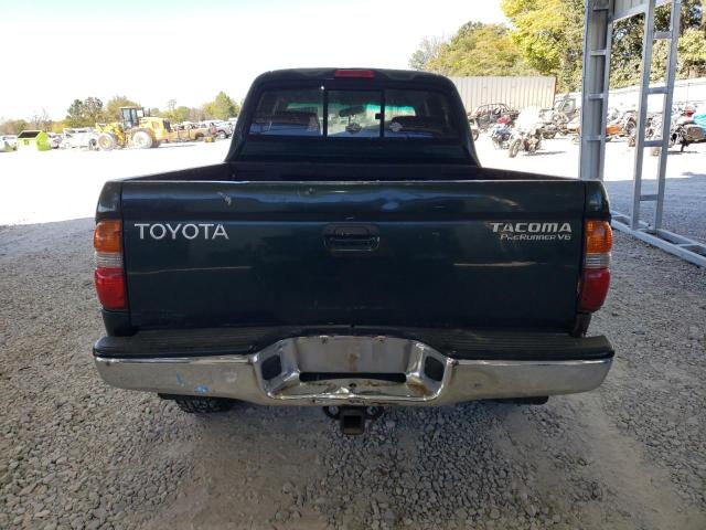 5TEGN92N51Z814918 - 2001 TOYOTA TACOMA DOUBLE CAB PRERUNNER GREEN photo 6