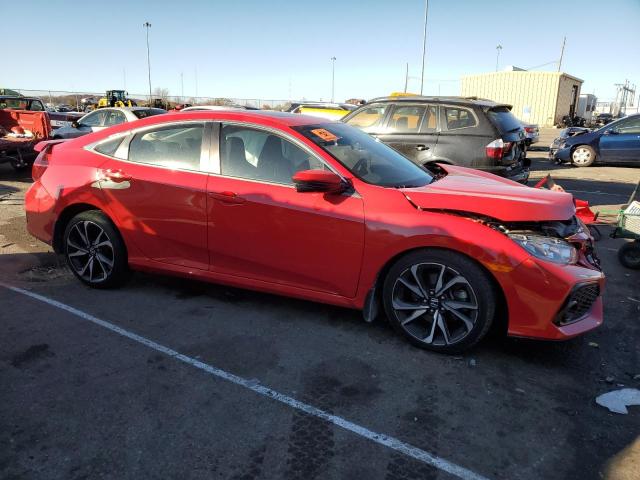 2HGFC1E50JH710008 - 2018 HONDA CIVIC SI RED photo 4