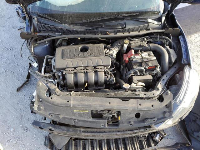 3N1AB7AP9KY443407 - 2019 NISSAN SENTRA S BLUE photo 11