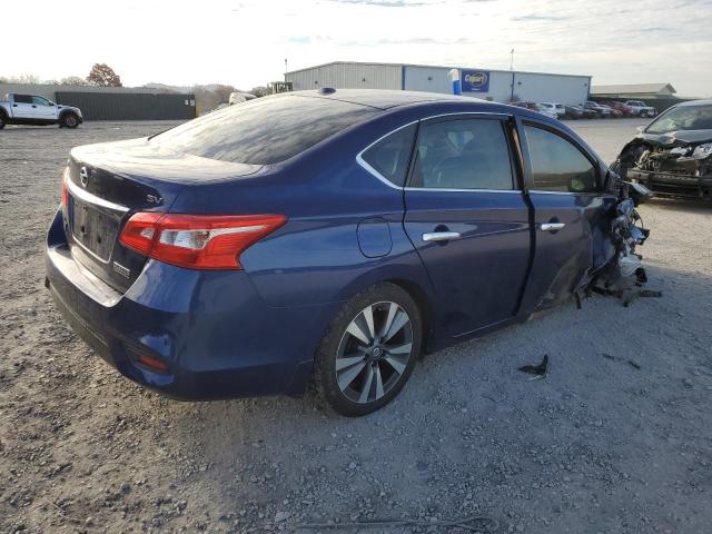 3N1AB7AP9KY443407 - 2019 NISSAN SENTRA S BLUE photo 3