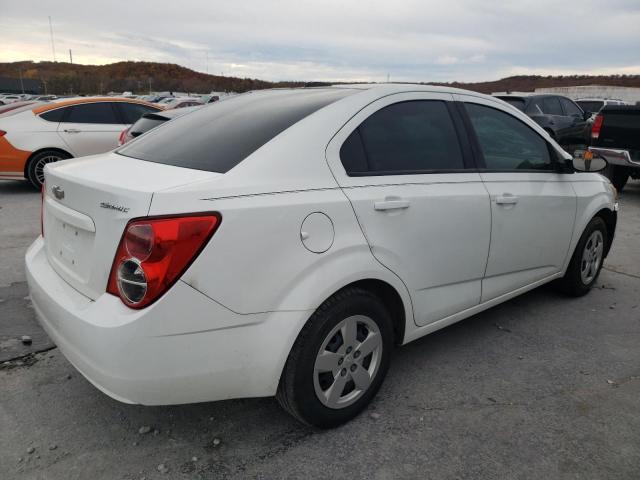 1G1JA5SH3F4138336 - 2015 CHEVROLET SONIC LS WHITE photo 3