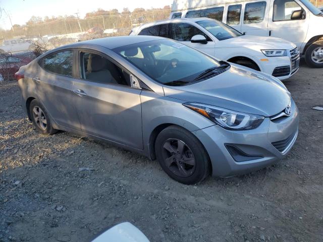 KMHDH4AE8EU107059 - 2014 HYUNDAI ELANTRA SE GRAY photo 4