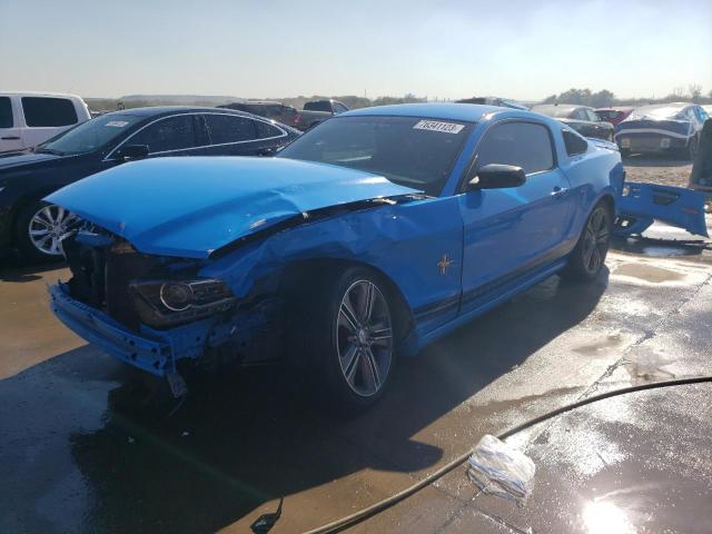 1ZVBP8AM6D5283403 - 2013 FORD MUSTANG BLUE photo 1