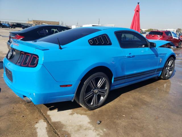 1ZVBP8AM6D5283403 - 2013 FORD MUSTANG BLUE photo 3