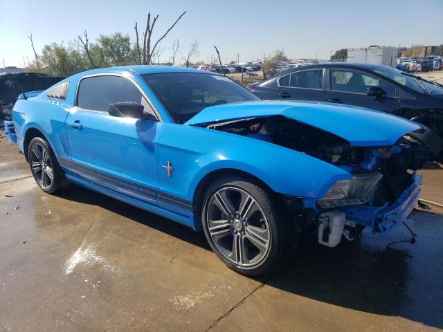 1ZVBP8AM6D5283403 - 2013 FORD MUSTANG BLUE photo 4