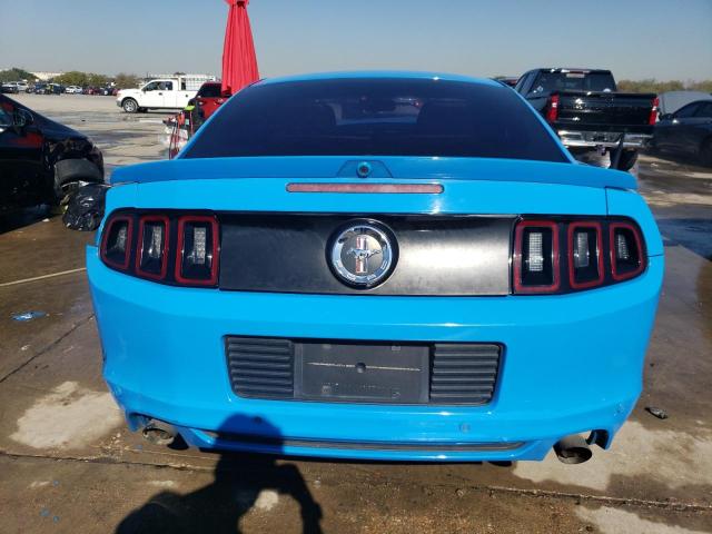 1ZVBP8AM6D5283403 - 2013 FORD MUSTANG BLUE photo 6