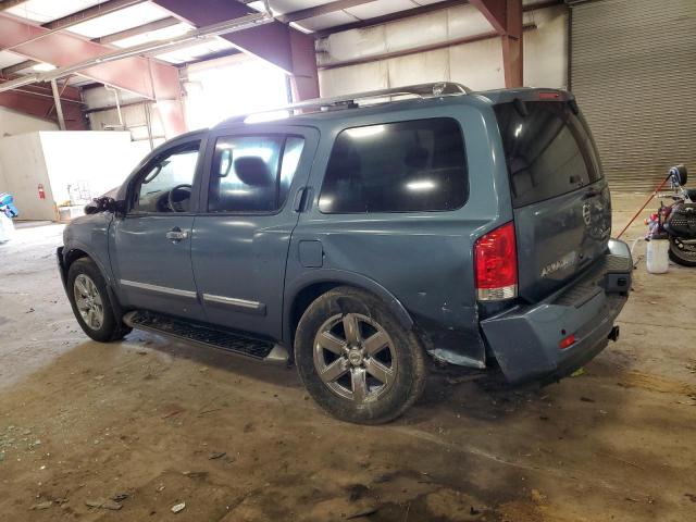 5N1BA0NE5BN621469 - 2011 NISSAN ARMADA PLATINUM BLUE photo 2