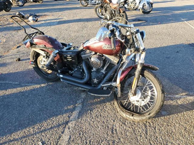 1HD1GX412DC330026 - 2013 HARLEY-DAVIDSON FXDB DYNA STREET BOB RED photo 1