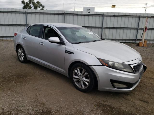 5XXGN4A71DG199289 - 2013 KIA OPTIMA EX SILVER photo 4