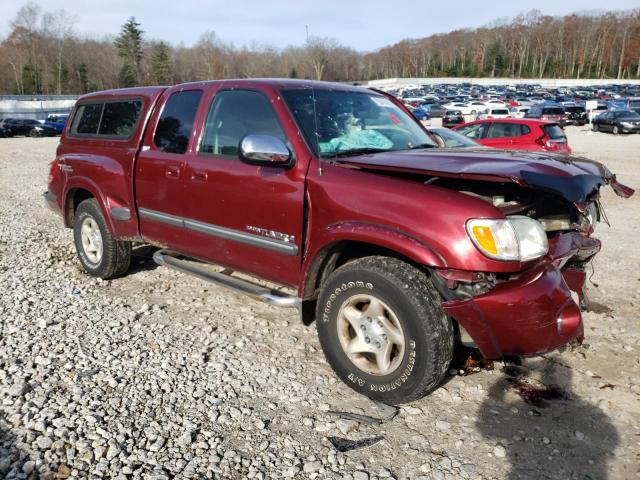 5TBBT44134S451140 - 2004 TOYOTA TUNDRA ACCESS CAB SR5 MAROON photo 4