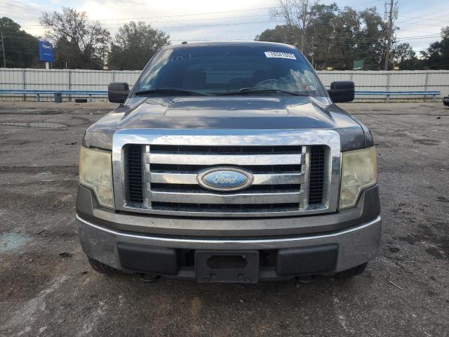 1FTRW14879KA47622 - 2009 FORD F150 SUPERCREW GRAY photo 5