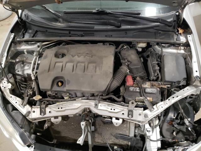 2T1BURHEXGC528548 - 2016 TOYOTA COROLLA L SILVER photo 11