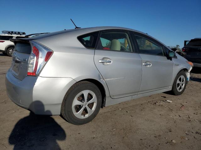 JTDKN3DU3C1510592 - 2012 TOYOTA PRIUS SILVER photo 3