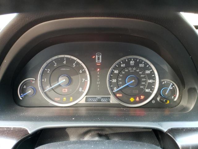 5J6TF3H57DL001741 - 2013 HONDA CROSSTOUR EXL ნაცრისფერი ფოტო 9