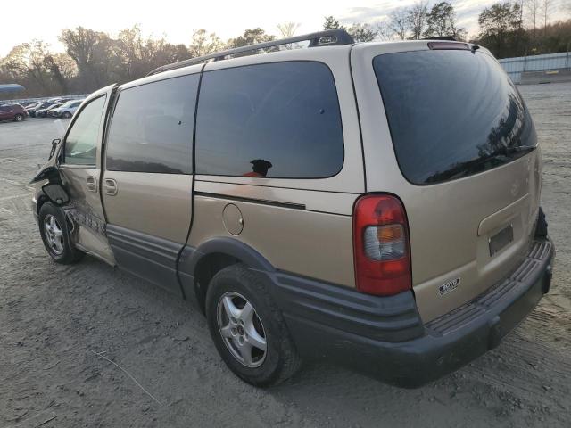 1GMDV33E75D105349 - 2005 PONTIAC MONTANA LUXURY GOLD photo 2