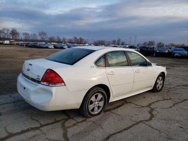 2G1WT57K291310666 - 2009 CHEVROLET IMPALA 1LT WHITE photo 3