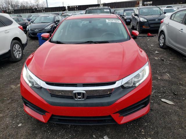 2HGFC2F71HH554528 - 2017 HONDA CIVIC EX RED photo 5