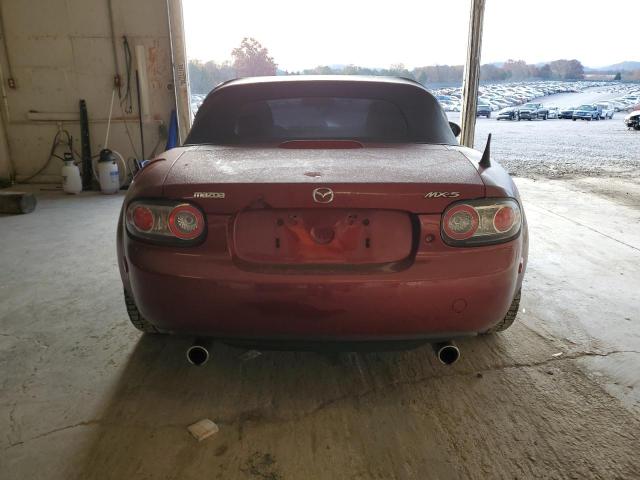 JM1NC25F460101394 - 2006 MAZDA MX-5 MIATA BURGUNDY photo 6