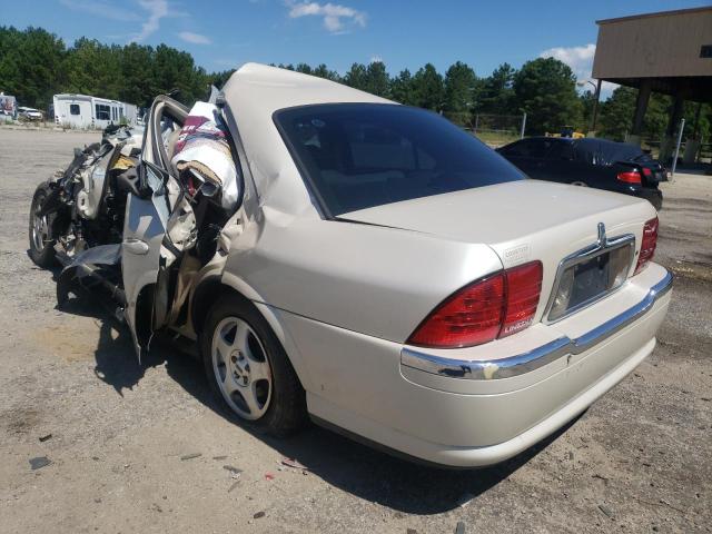 1LNHM86S61Y604455 - 2001 LINCOLN LS 米色 照片 3